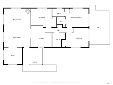 Floorplan - 26845 Poppy Dr, Willits, CA 95490 photo 2 of 3