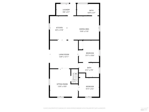 Floorplan - 229-231 Bodega Ave, Petaluma, CA 94952 photo 2 of 3