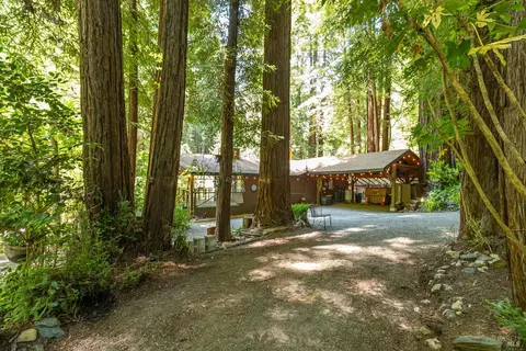 Exterior - 7001 Lucas Valley Rd, Nicasio, CA 94946 photo 6 of 30