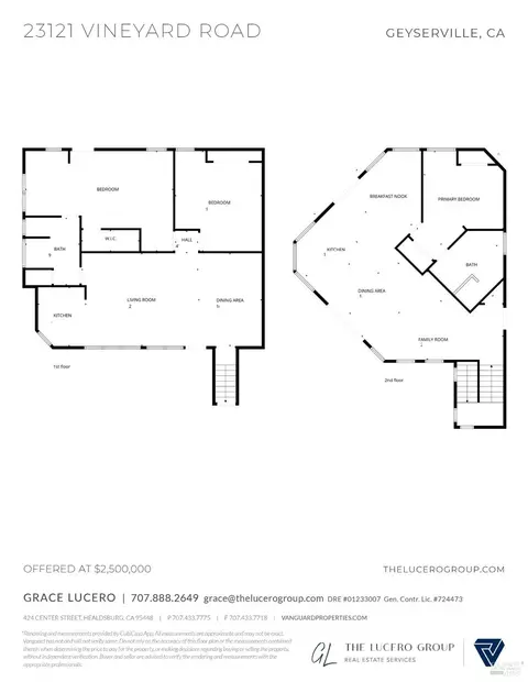 Floorplan - 23121 Vineyard Rd, Geyserville, CA 95441 photo 1 of 1