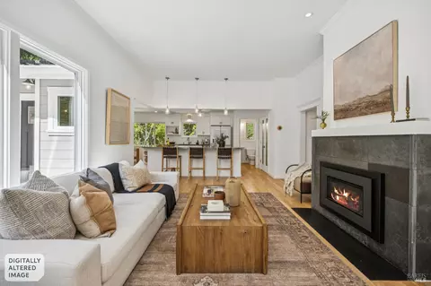 Living - 334 W Blithedale Ave, Mill Valley, CA 94941 photo 5 of 8