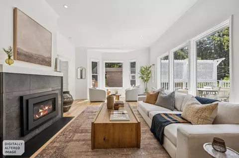 Living - 334 W Blithedale Ave, Mill Valley, CA 94941 photo 2 of 8