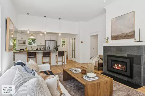 Living - 334 W Blithedale Ave, Mill Valley, CA 94941 photo 3 of 8