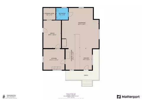 Floorplan - 380-378 Bohemian Hwy, Freestone, CA 95472 photo 2 of 4