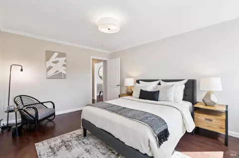 Bedroom - 138 Kipling Dr, Mill Valley, CA 94941 photo 5 of 6