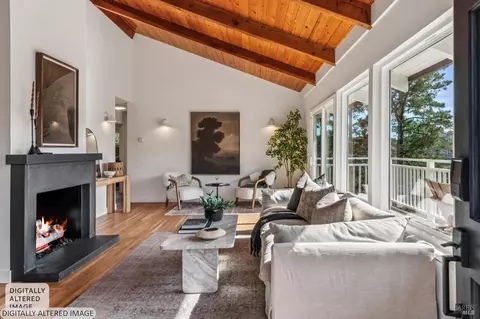 Living - 120 E Manor Dr, Mill Valley, CA 94941 photo 2 of 3