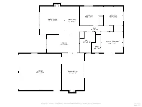 Floorplan - 18751 Melvin Ave, Sonoma, CA 95476 photo 1 of 1