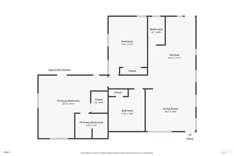 Floorplan - 136 Renida St, Vallejo, CA 94591 photo 1 of 1