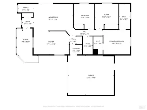 Floorplan - 24193 Birch Ter, Willits, CA 95490 photo 1 of 1
