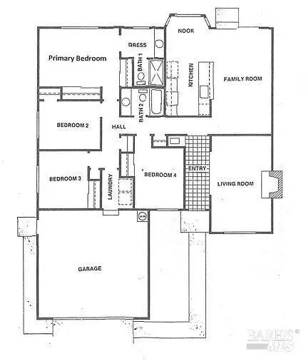 Floorplan - 2974 Juniper St, Fairfield, CA 94533 photo 1 of 1