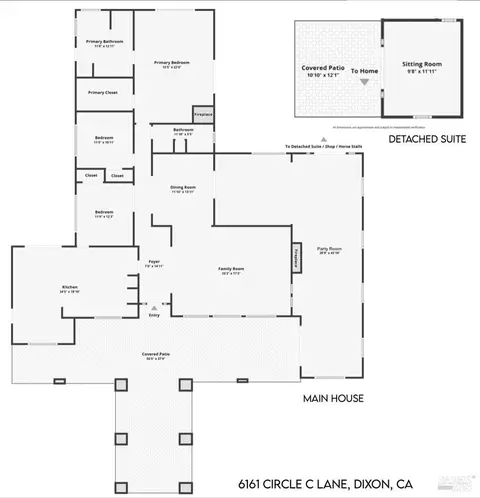 Floorplan - 6161 Circle C Ln, Dixon, CA 95620 photo 1 of 1