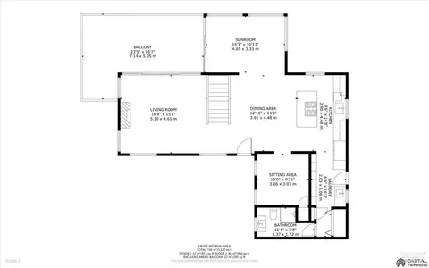 Floorplan - 3100 Muniz Ranch Rd, Jenner, CA 95450 photo 1 of 3