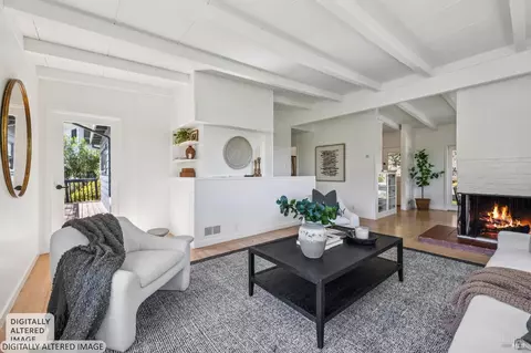 Living - 485 Montecito Ave, Corte Madera, CA 94925 photo 4 of 7