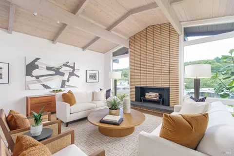 Living - 9 Underhill Rd, Mill Valley, CA 94941 photo 2 of 3