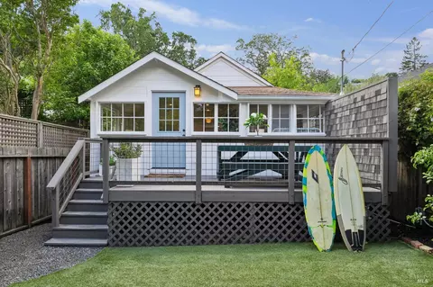 Exterior - 77 Willow Ave, Fairfax, CA 94930 photo 3 of 12
