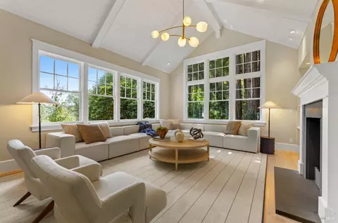 Living - 22 Chestnut Ave, Ross, CA 94957 photo 6 of 11