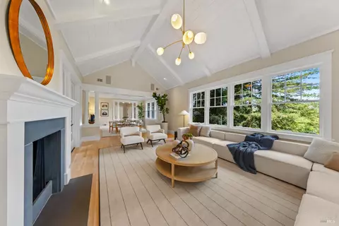 Living - 22 Chestnut Ave, Ross, CA 94957 photo 8 of 11