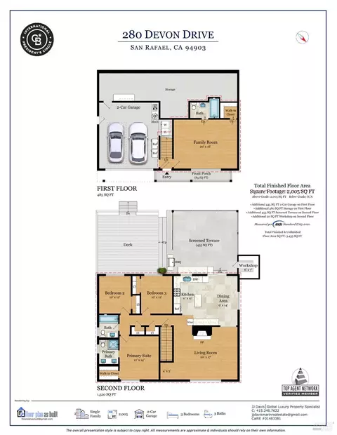 Floorplan - 280 Devon Dr, San Rafael, CA 94903 photo 1 of 2