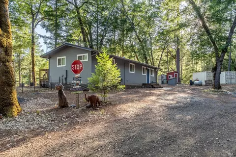 Exterior - 3770 Cherry Creek Rd, Willits, CA 95490 photo 2 of 16