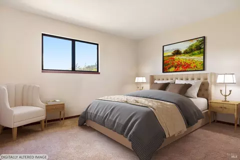 Bedroom - 17400 Taylor Ln, Occidental, CA 95465 photo 7 of 8