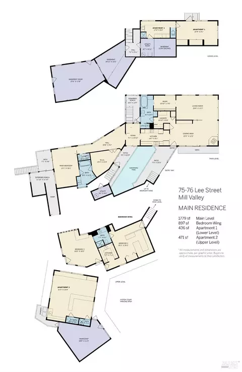 Floorplan - 75 Lee St, Mill Valley, CA 94941 photo 1 of 1