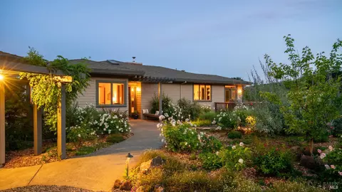 Exterior - 6355 Mountain View Ranch Rd, Healdsburg, CA 95448 photo 2 of 18
