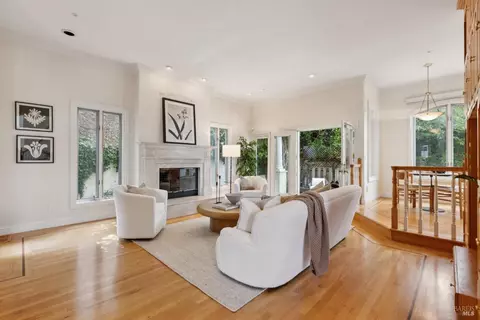 Living - 17 Heron Dr, Mill Valley, CA 94941 photo 4 of 6