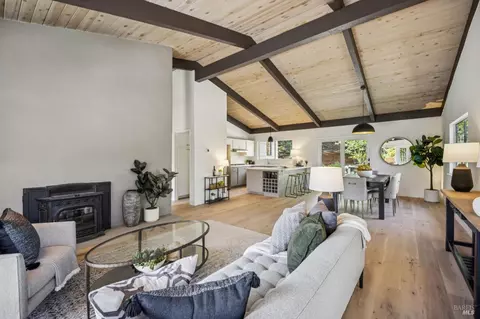 Living - 606 Eucalyptus Way, Mill Valley, CA 94941 photo 3 of 4