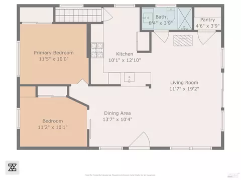 Floorplan - 75 Ocean View Ave, Dillon Beach, CA 94929 photo 1 of 3