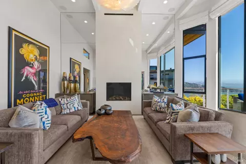 Living - 616 Ridge Rd, Tiburon, CA 94920 photo 5 of 11