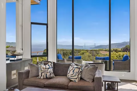 Living - 616 Ridge Rd, Tiburon, CA 94920 photo 3 of 11
