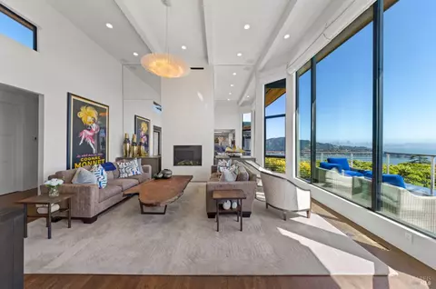 Living - 616 Ridge Rd, Tiburon, CA 94920 photo 4 of 11