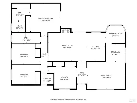 Floorplan - 3012 Chestnut Ct, Fairfield, CA 94533 photo 1 of 2