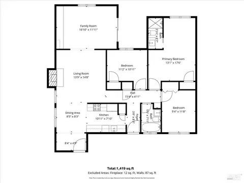 Floorplan - 366 Trinity Dr, Vacaville, CA 95687 photo 1 of 1