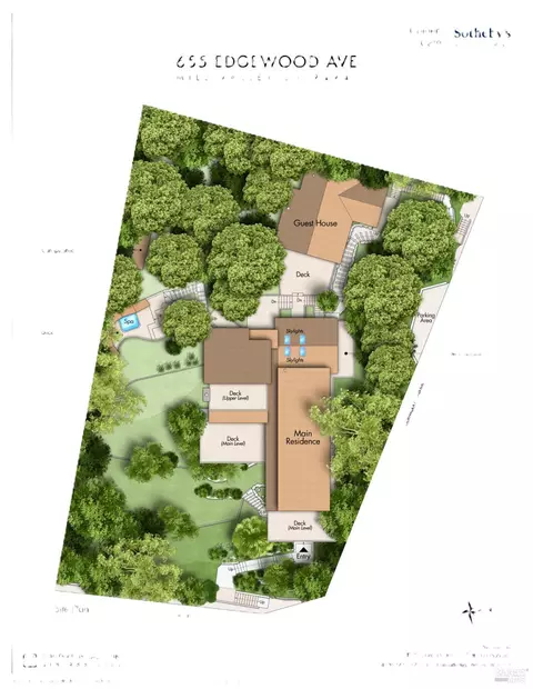 Floorplan - 655 Edgewood Ave, Mill Valley, CA 94941 photo 1 of 4