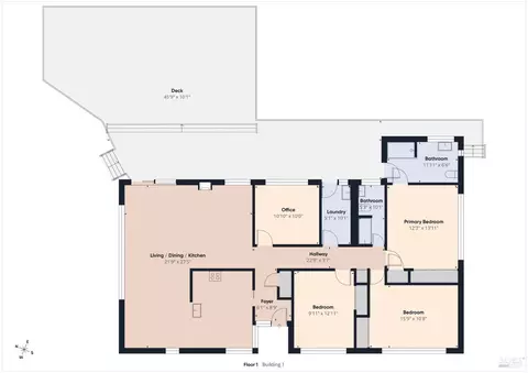 Floorplan - 4281 Mitchell Rd, Eureka, CA 95503 photo 1 of 3