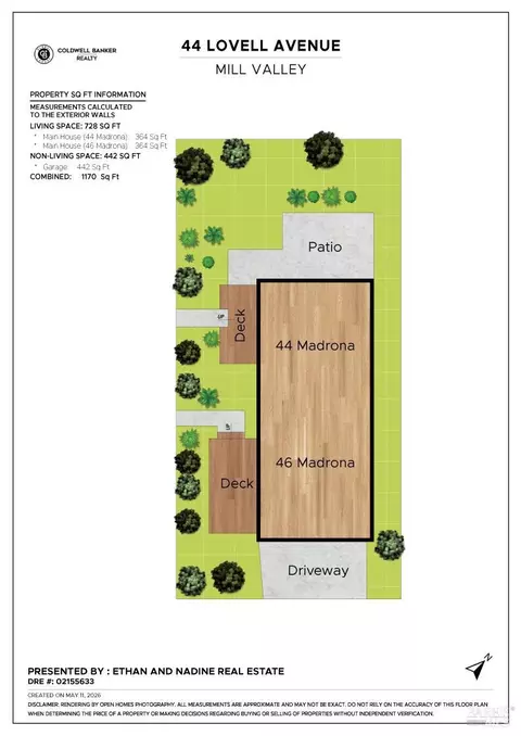 Floorplan - 44 Lovell Ave, Mill Valley, CA 94941 photo 2 of 2