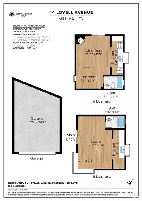 Floorplan - 44 Lovell Ave, Mill Valley, CA 94941 photo 1 of 2