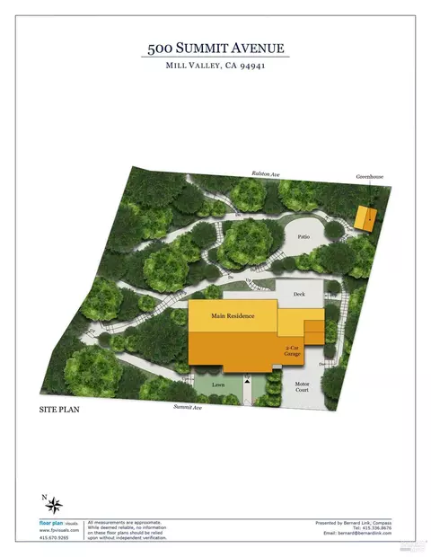 Floorplan - 500 Summit Ave, Mill Valley, CA 94941 photo 2 of 2