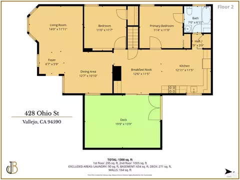 Floorplan - 428 432-434 Ohio St, Vallejo, CA 94590 photo 2 of 3