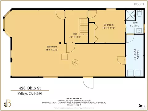 Floorplan - 428 432-434 Ohio St, Vallejo, CA 94590 photo 3 of 3