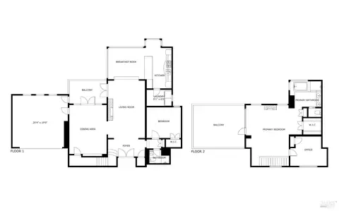 Floorplan - 307 North St, Sausalito, CA 94965 photo 5 of 8