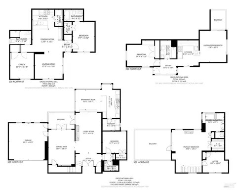 Floorplan - 307 North St, Sausalito, CA 94965 photo 2 of 8