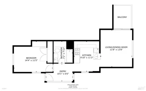 Floorplan - 307 North St, Sausalito, CA 94965 photo 8 of 8