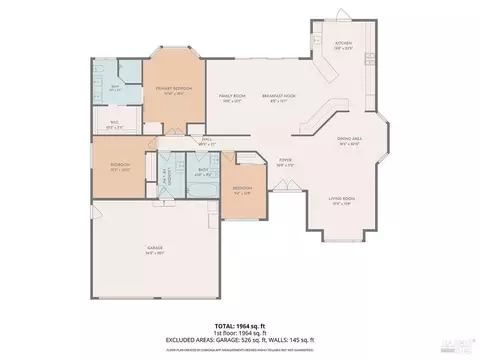 Floorplan - 451 Trotter Dr, Vallejo, CA 94591 photo 1 of 1