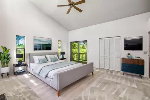 Bedroom - 625-629 Hill Rd, Angwin, CA 94508 photo 6 of 10