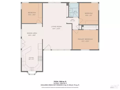Floorplan - 1117 Maple Ave, Vallejo, CA 94591 photo 1 of 1