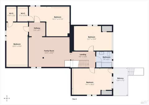 Floorplan - 7110 Myrtle Ave, Eureka, CA 95503 photo 3 of 3