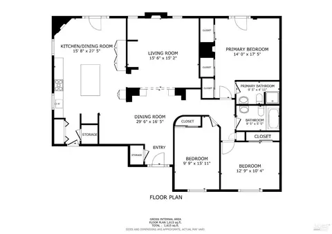 Floorplan - 6811 Willow Rd, Vacaville, CA 95687 photo 1 of 1