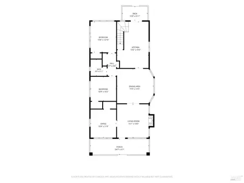 Floorplan - 1134 Willow Ave, Napa, CA 94559 photo 2 of 3